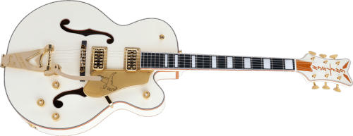 G6136T-MGC MICHAEL GUY CHISLETT SIGNATURE FALCON™ WITH BIGSBY®, EBONY FINGERBOARD, VINTAGE WHITE