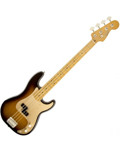 Fender '50s Precision Bass Guitar, Maple Neck - Sunburst