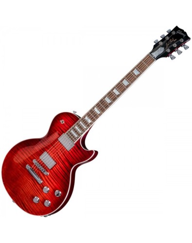 Gibson USA 2018 Les Paul Standard HP Guitar - Blood Orange Fade