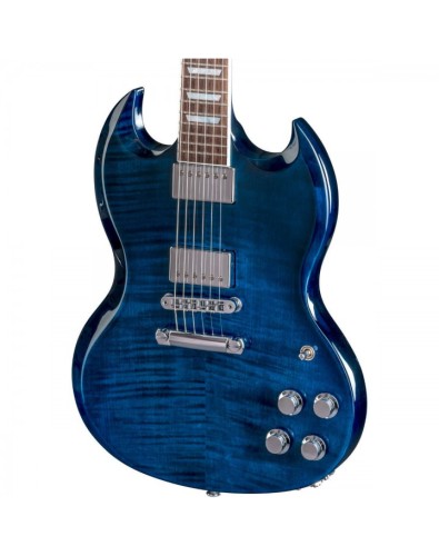Gibson USA 2018 SG Standard HP Electric Guitar - Cobalt Fade