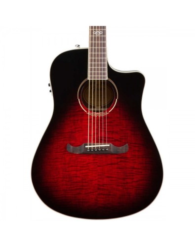 Fender T-Bucket 300CE Electro Acoustic Guitar - Trans Cherry Burst