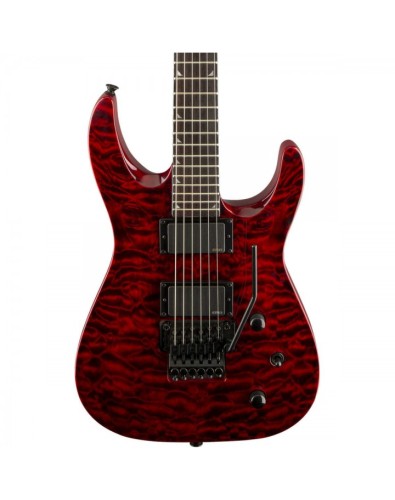 Jackson X Series Soloist SLATXMGQ3-6 Electric Guitar - Transparent Red