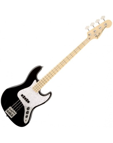 Fender USA Geddy Lee Jazz Bass Guitar - Black