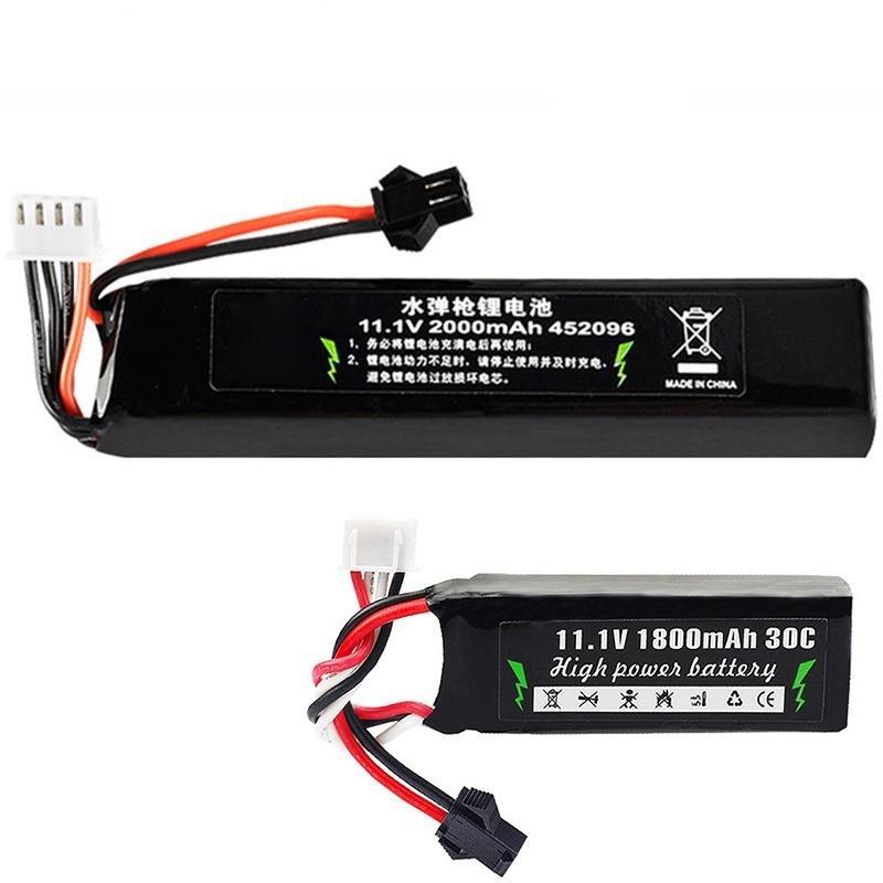 HJ 11.1V/7.4V 2000mAh 30C Gel Blaster Battery