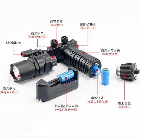 M910 Foregrip w/ Xexon Flashlight