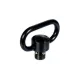 Heavy Duty Push Button QD Sling Swivel 1.38'' Loop