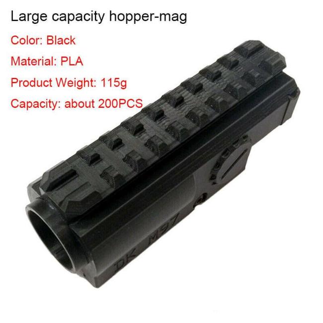 Hanke M97 Gear Parts Hopper Hop Up Buttstock Darts Shell Handguard