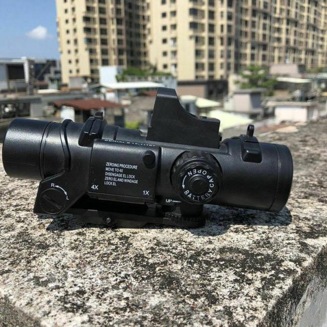 6X Sight Magnifier Red Dot Scope