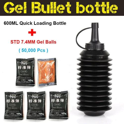 7.4MM STD Gel Balls with Bullet Bottle