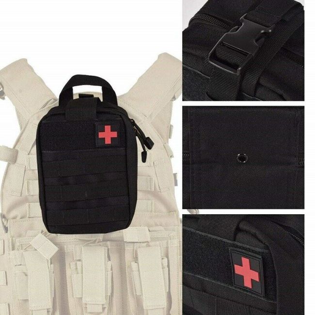 Tactical First Aid Bag Molle Medical Pouch