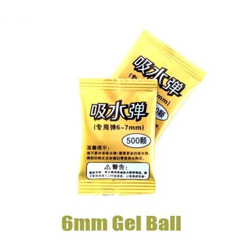 500Pcs/Packet 6-7mm Gel Balls