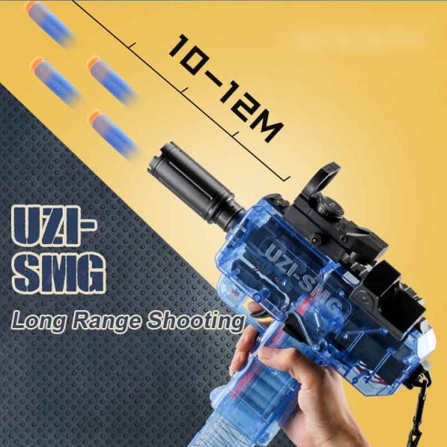 Electric Automatic UZI Foam Dart Blaster
