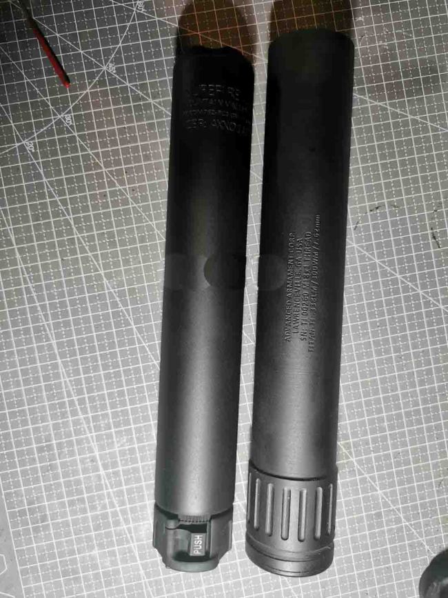 Plastic AAC-TI Silencer for jy msr m40a6