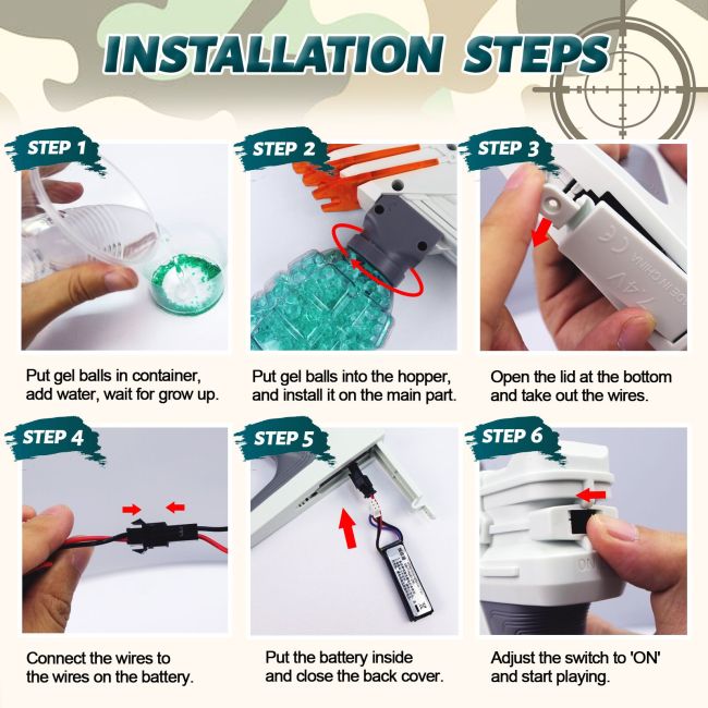 gel blaster surge toy installation tips