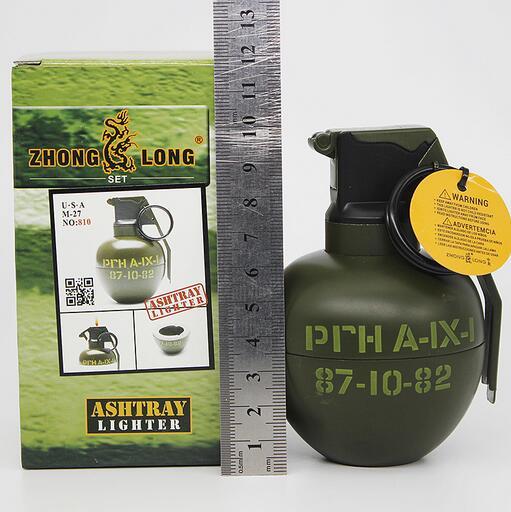 ZL810 Grenade Ashtray Lighter