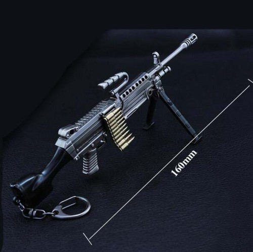 PUBG M249 Keychain