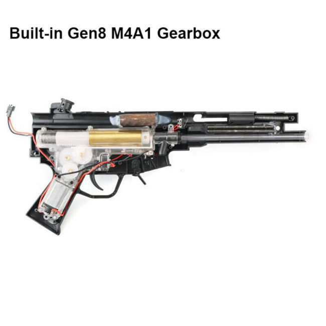 JM MP5 V2 Gel Blaster using gen8 gearbox