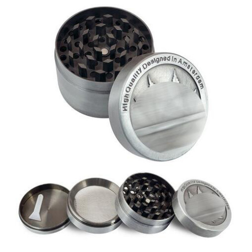 Mini Alloy 4-Layers Herb Grinder