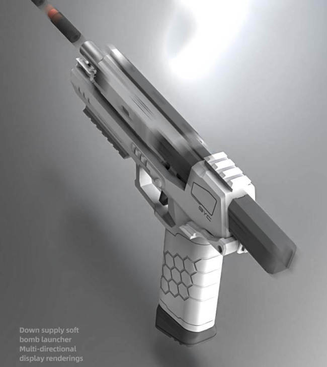 Cyberpunk 2077 Lizzie Gecko Foam Dart Pistol - Injection Moulding