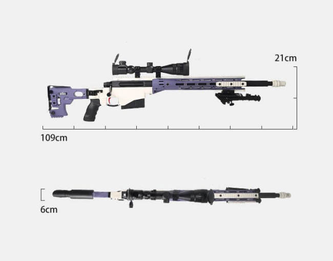 JY Remington MSR Shell Ejecting Sniper Blaster