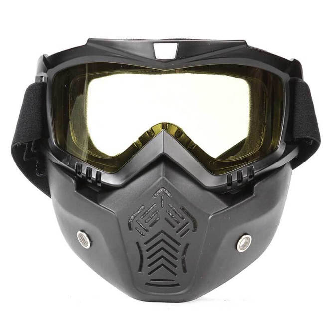Anti-Fog Harley Motocross Goggle Tactical Mask