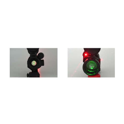 888-10 Green Dot Scope Sight w/ Red Laser