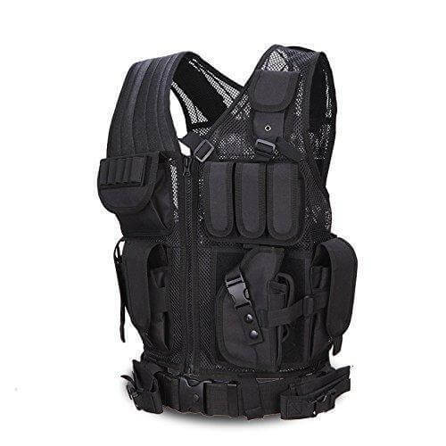 Multi-Pocket SWAT Tactical Vest