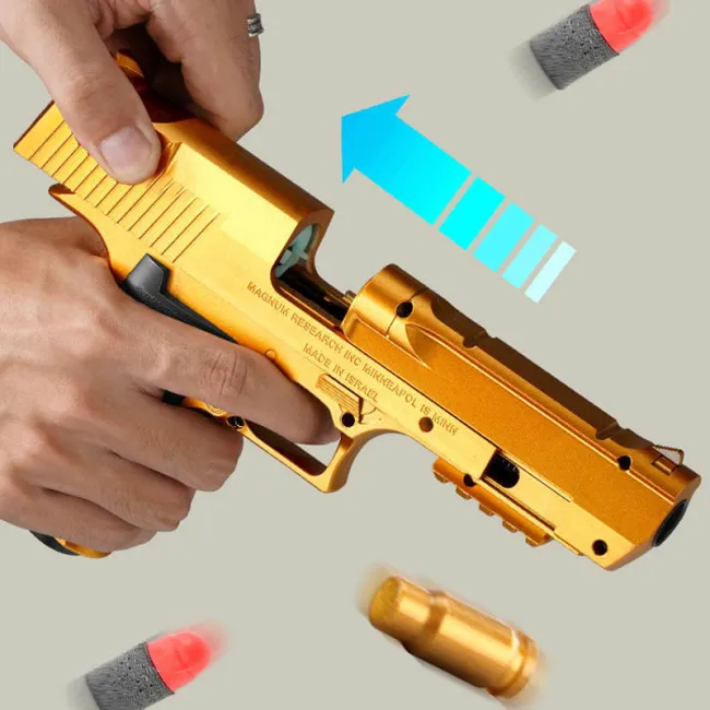 Desert Eagle Shell Ejecting Foam Dart Blaster