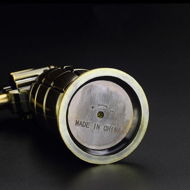 Refillable Grenade Gun Shaped Jet Flame Lighter