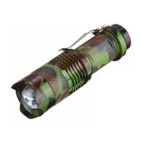 SK68 Cree XPE Q5 Zoomable LED Flashlight Torch 3Modes