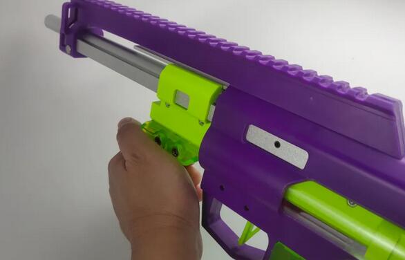 manual pump action lynx nerf blaster