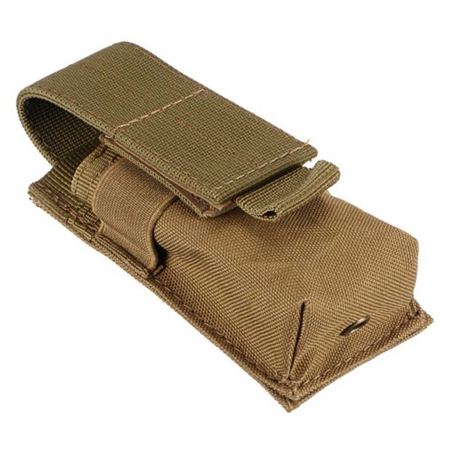 Tactical Nylon Flashlight Holster Molle Magazine Pouch
