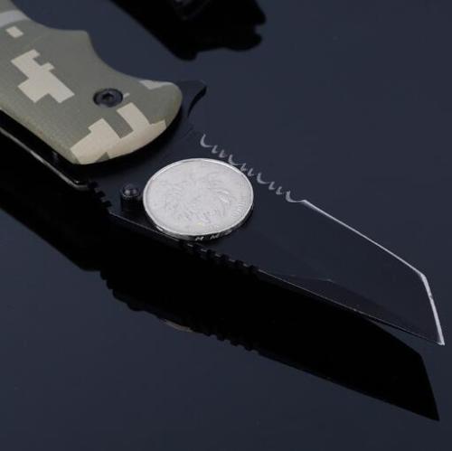 Tactical Folding Pocket Knife Camping Outdoor Hunting Portable Knives
