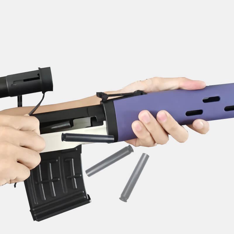 Ultimate Foam Sniper Rifle SVD Shell Ejecting Dart Blaster