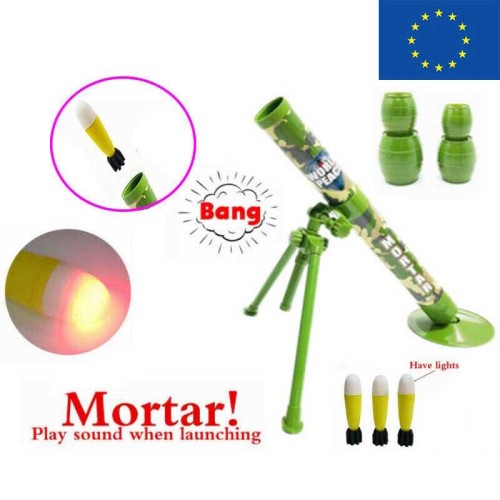 Foam Rocket Mortar Launcher Toy (EU Stock)
