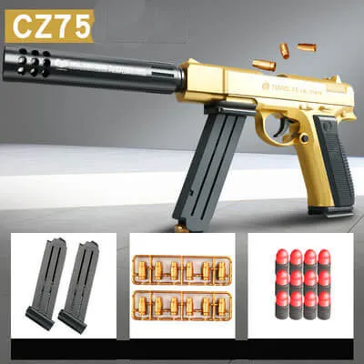 CZ 75 Shell Ejection Soft Bullet Pistol