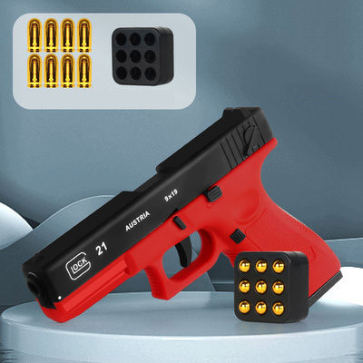 BH2022 Glock17 Shell Ejecting Hold-Open Semi-Auto Blaster