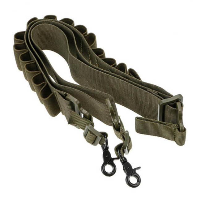 Two Point Shotgun Sling with Shell Holder