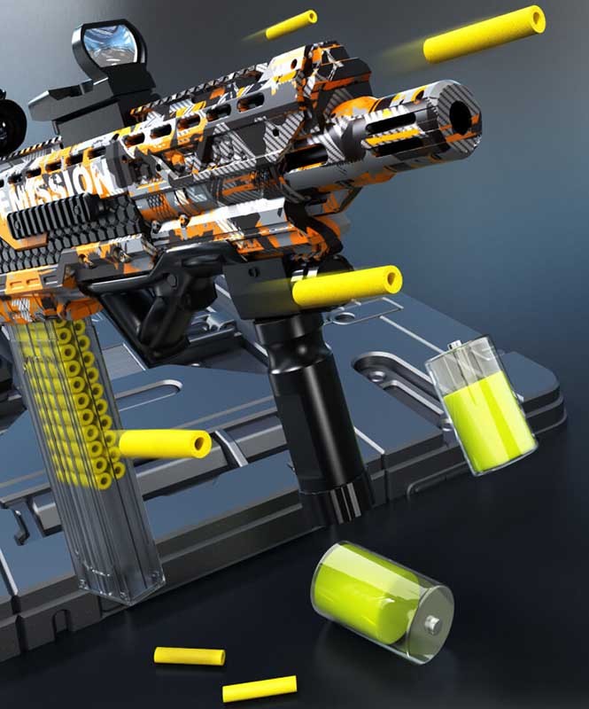 V6 High Rate of Fire Foam Dart Blaster