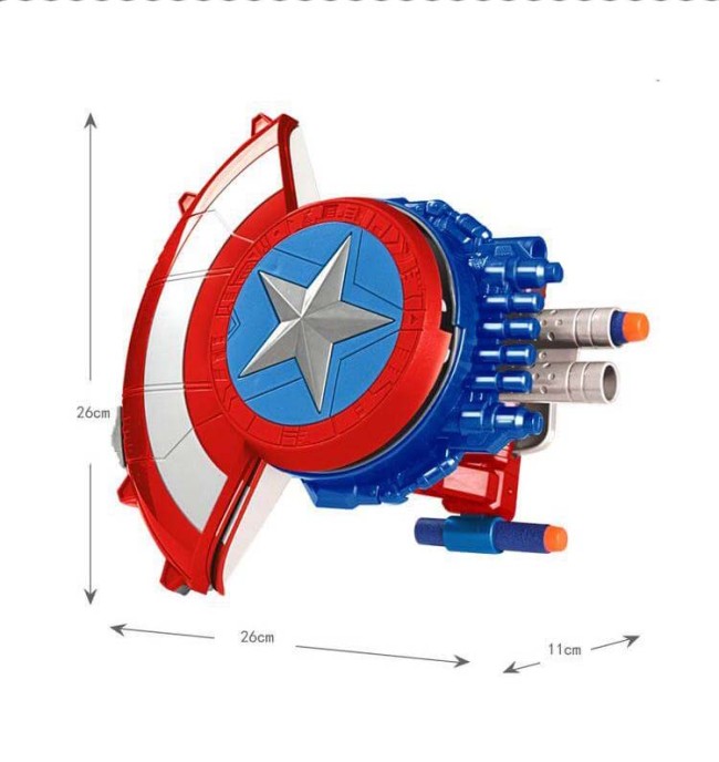 Captain America Shield Nerf Gel Blaster Toy