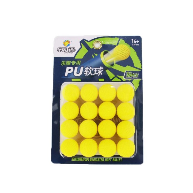 Lehui PU Foam Balls 16 Round Refill Pack