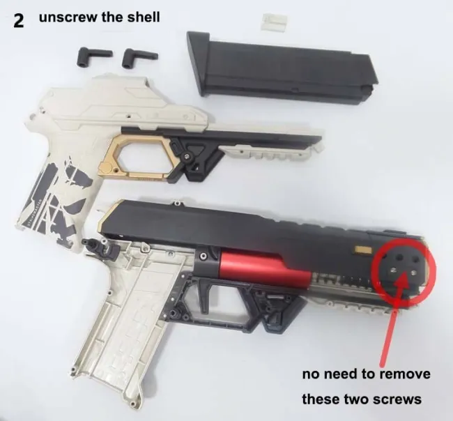 SP-50 Blaster Upgrade Spring Barrel Piston