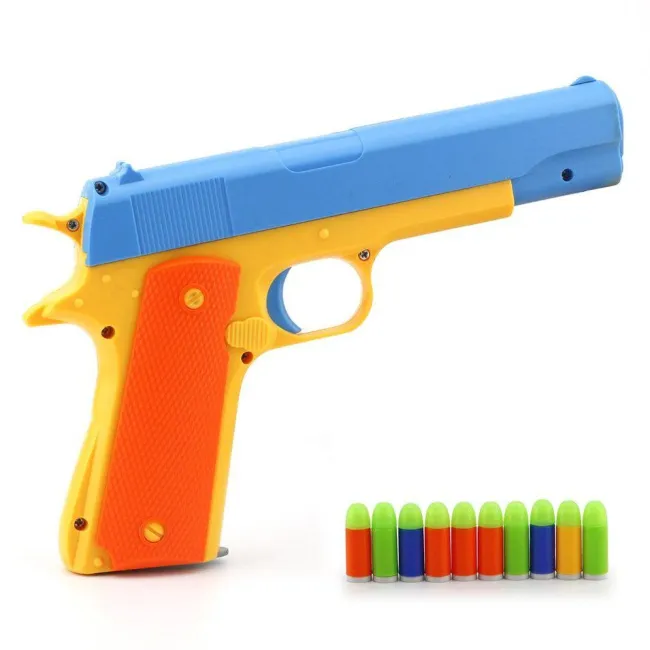 JiaYi Colt 1911 Soft Bullets Toy Gun
