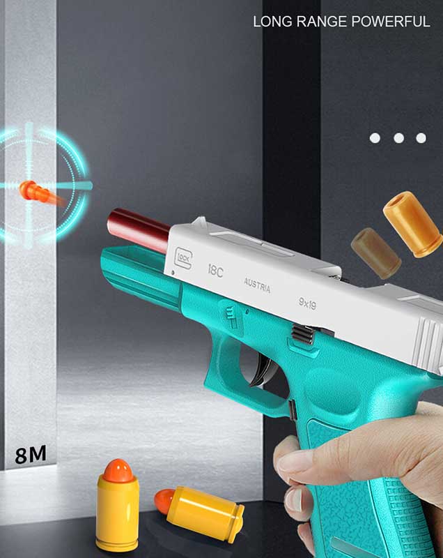 SF Glock Blowback Semi Auto Dart Blaster - m.zhenduoblaster