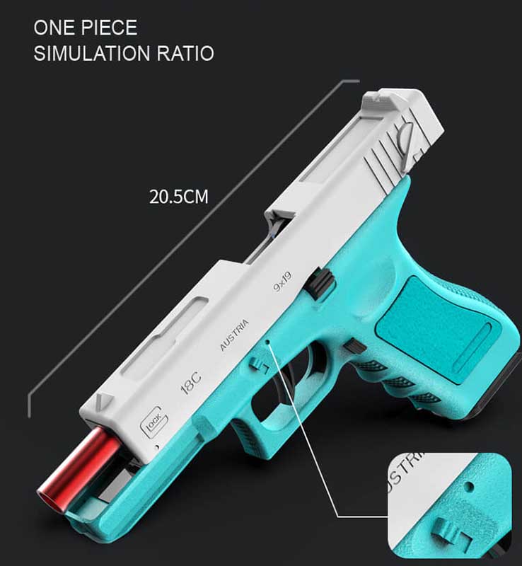 SF Glock Blowback Semi Auto Dart Blaster - m.zhenduoblaster