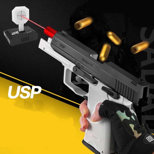 Hanke USP Laser Tag Shell Ejecting Blaster