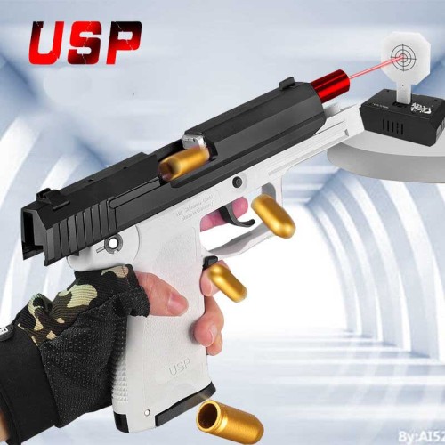 Hanke USP Laser Tag Shell Ejecting Blaster