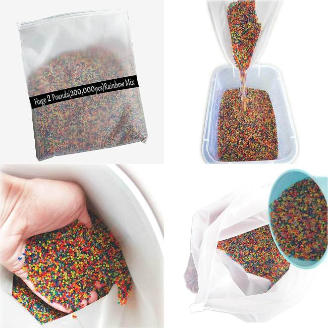 200000pcs Water Beads for Gel Blasters, Sensory Toy & Decorations (US Stock)