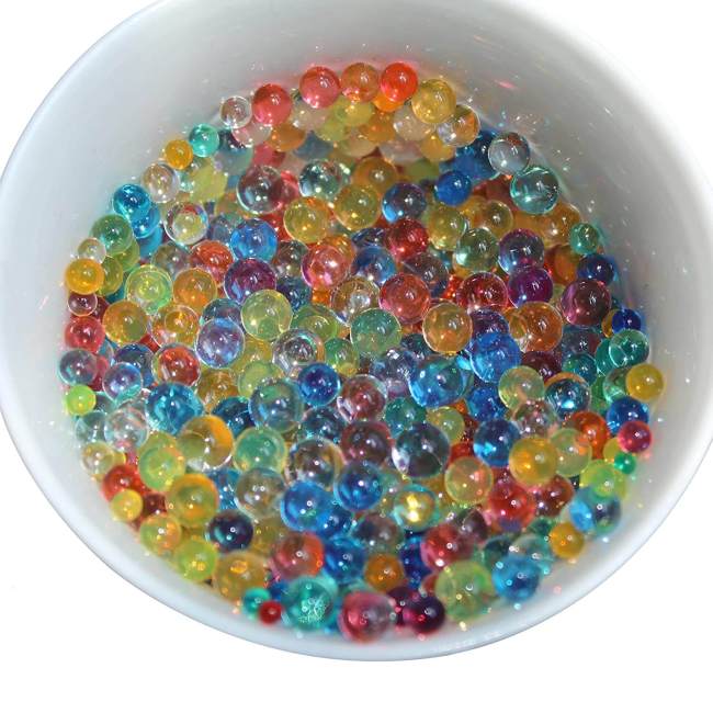 200000pcs Water Beads for Gel Blasters, Sensory Toy & Decorations