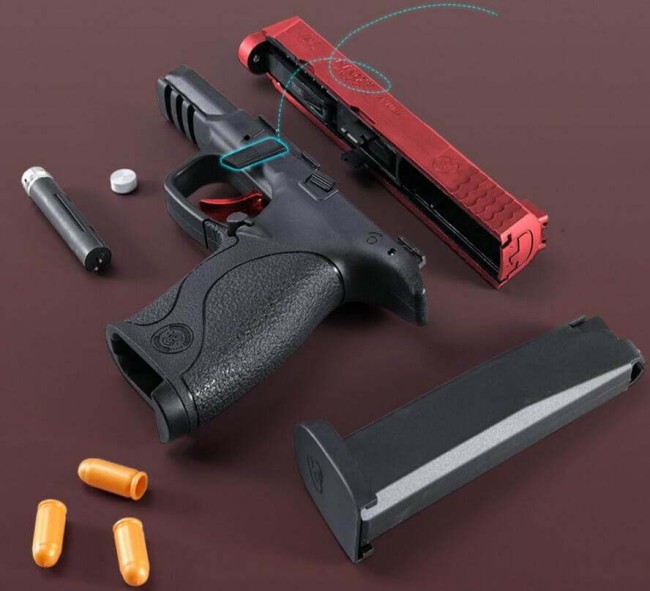 M&P 40 Shield Laser Tag Blaster Blowback Toy Gun